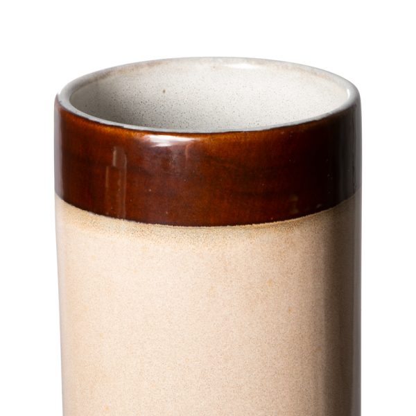 70s ceramics – vaas – dunes - Afbeelding 2