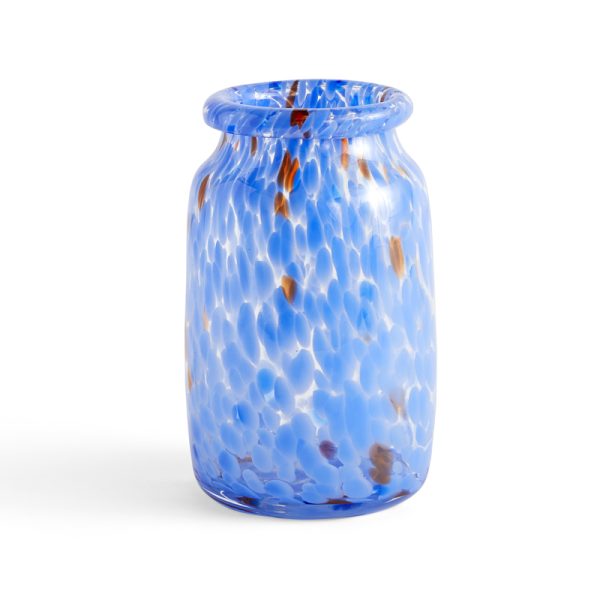 Splash vase roll neck - vaas - blue