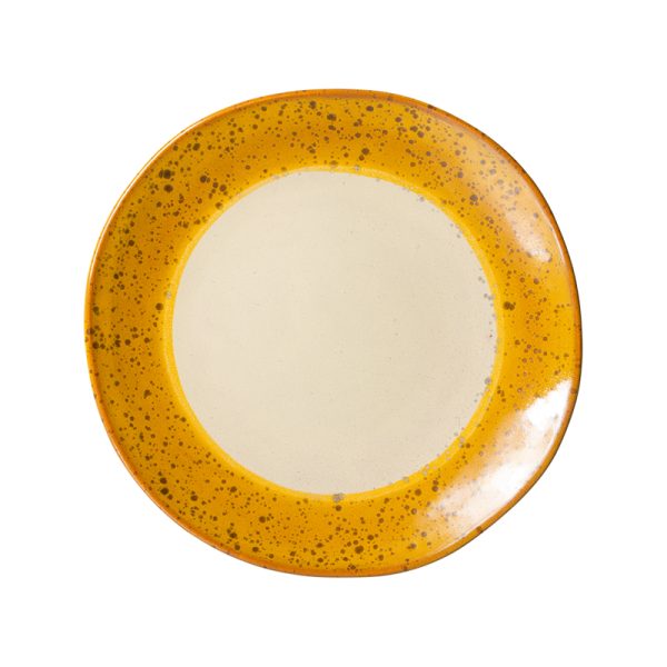 70s ceramics - bord - autumn - Afbeelding 2