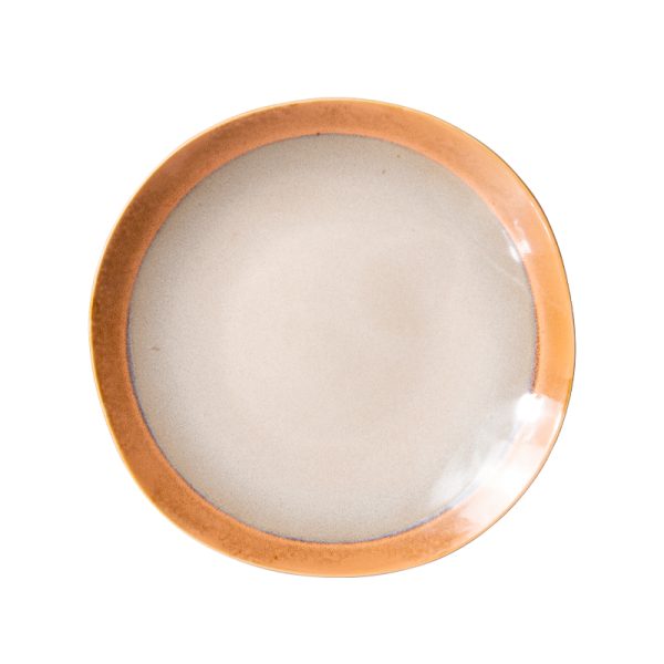 70s ceramics - bord - earth - Afbeelding 2