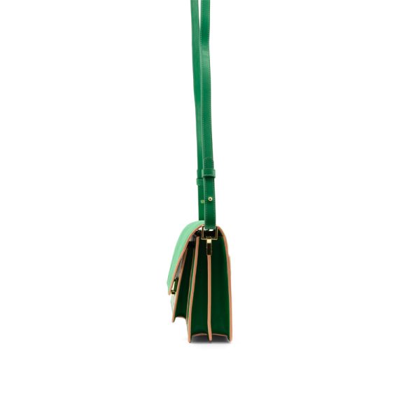 La promenade – handtas – paris green - Afbeelding 3