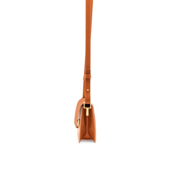 La promenade - handtas - croissant brown - Afbeelding 4