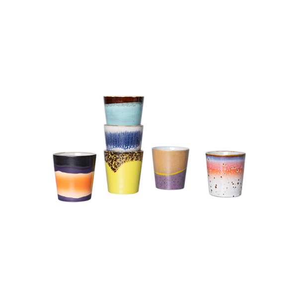 70s ceramics coffee mugs- beker - pluto - Afbeelding 3