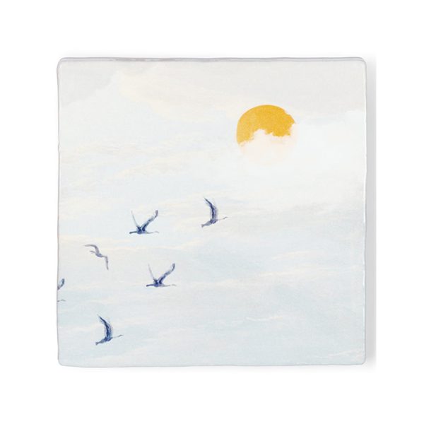 Behind the clouds the sun is shining small 10x10cm - tegel - Afbeelding 2