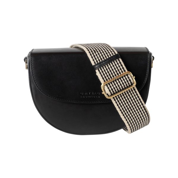 Ava – handtas – black classic leather - Afbeelding 5