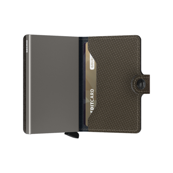 Miniwallet - portefeuille - carbon khaki - Afbeelding 3