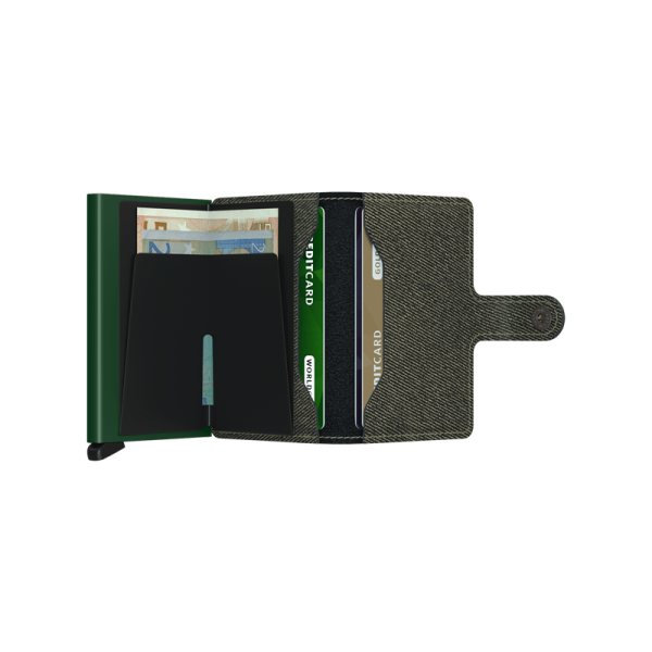 Miniwallet - portefeuille - twist green - Afbeelding 4