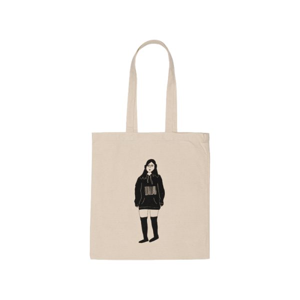 Barcode girl - tote bag - Afbeelding 2