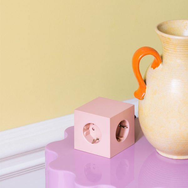 Square 1 - stekkerdoos - old pink - Afbeelding 3