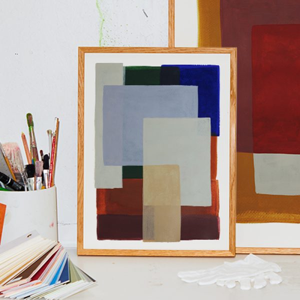 Layers 01 30x40cm - poster