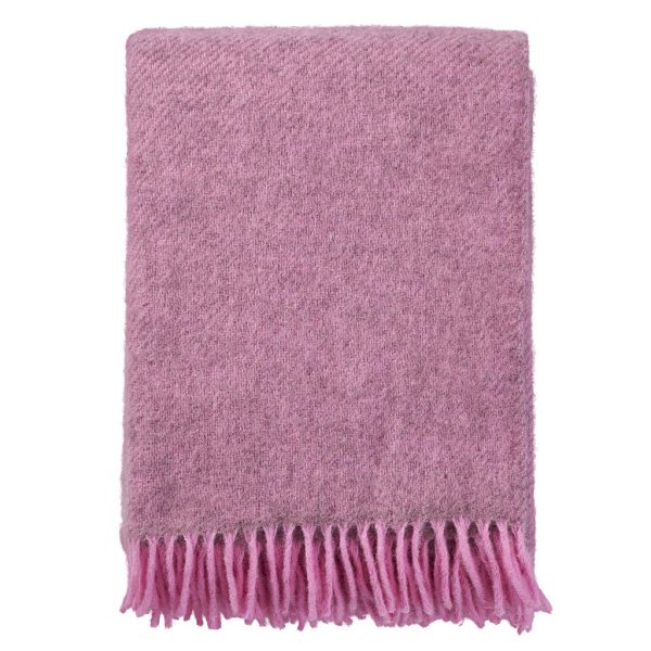 Gotland - plaid - pink
