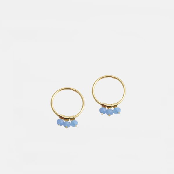 In bloom – oorbellen – gold