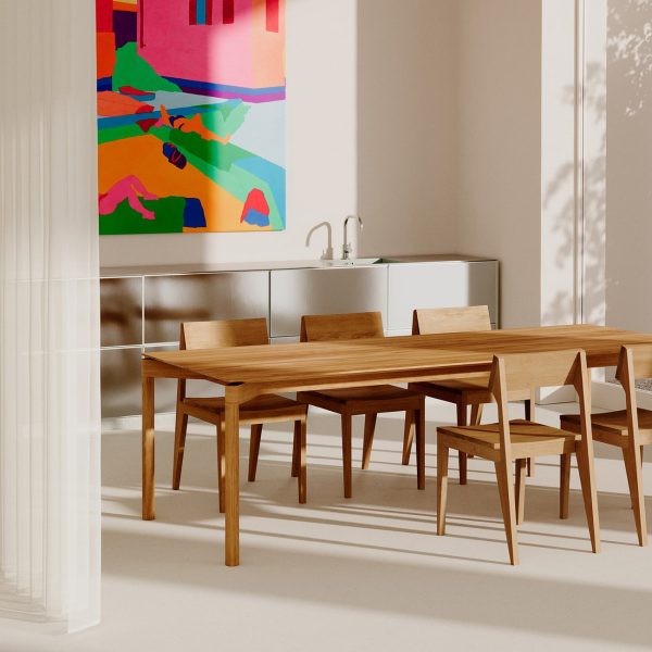 Wedekind table xl - tafel - solid oak waxed