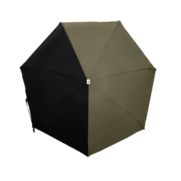 Alma - paraplu - khaki/noir
