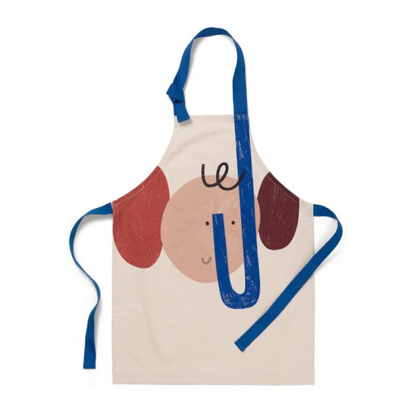 Elephant - schort - off white - Afbeelding 2