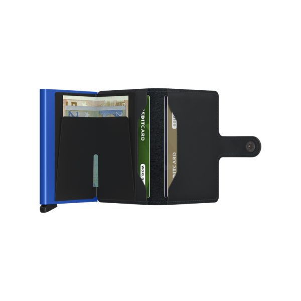 Miniwallet - portefeuille - matte black/blue - Afbeelding 3