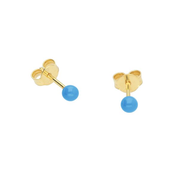 Bullet – oorbellen – french blue
