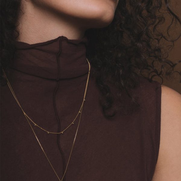 Seven balls - ketting - gold - Afbeelding 2