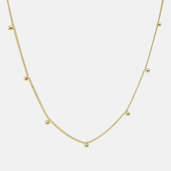 Seven balls - ketting - gold