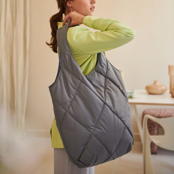 Carmel puffy bold bag - shopper - quicksliver