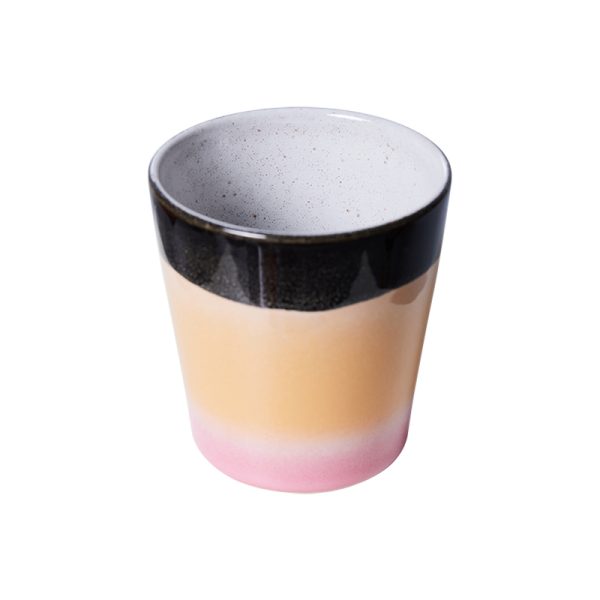 70s ceramics coffee mug – beker – jiggy - Afbeelding 2