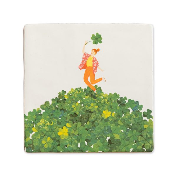 Find your luck 10x10cm - tegel - Afbeelding 3