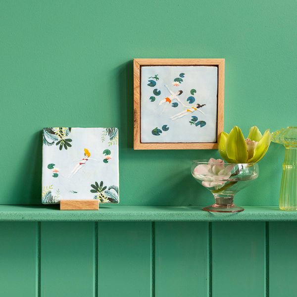 Just floating around small 10x10cm - decoratie
