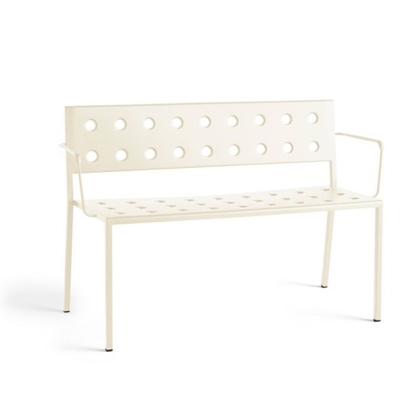 Balcony dining bench with armrest- tuinbank - Afbeelding 2