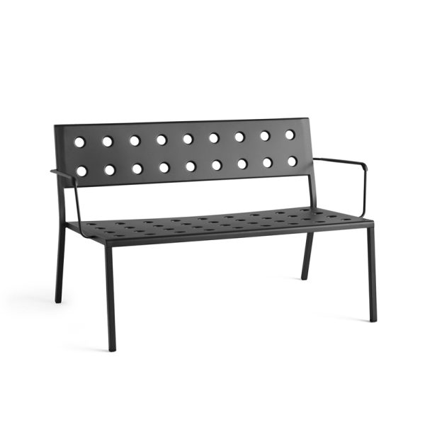 Balcony lounge bench with armrest - tuinbank - Afbeelding 3