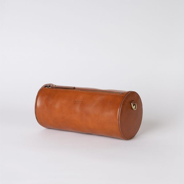 Izzy – handtas – cognac classic leather - Afbeelding 6