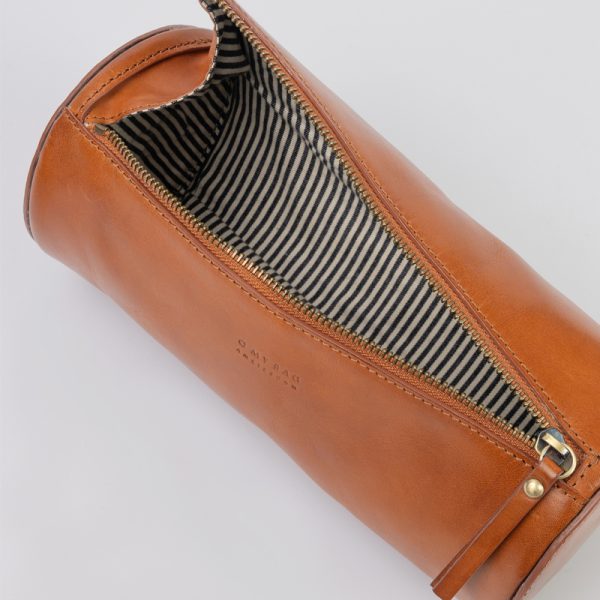 Izzy – handtas – cognac classic leather - Afbeelding 7