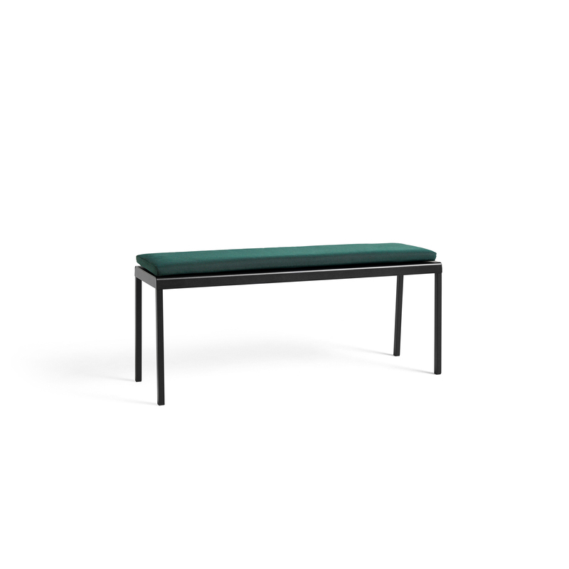 HAY Balcony Dining bench cushion, palm green