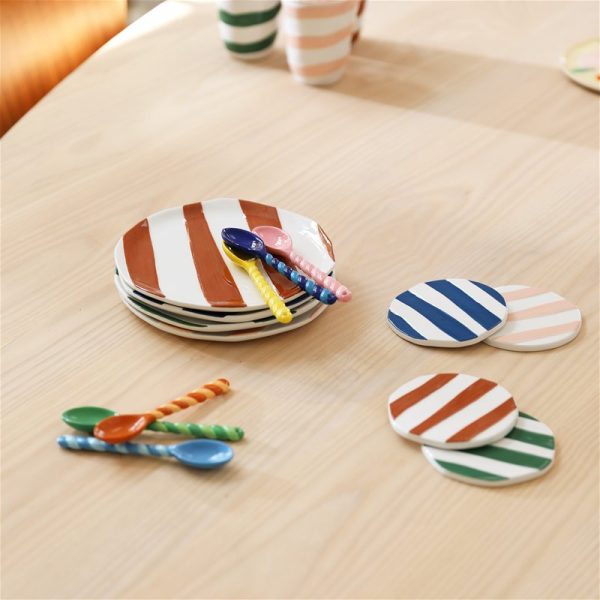 Coaster oblique set of 4 - onderlegger - Afbeelding 2
