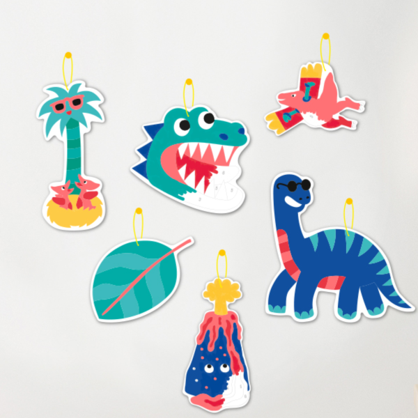 Dinos paint box - speelgoed - Afbeelding 3