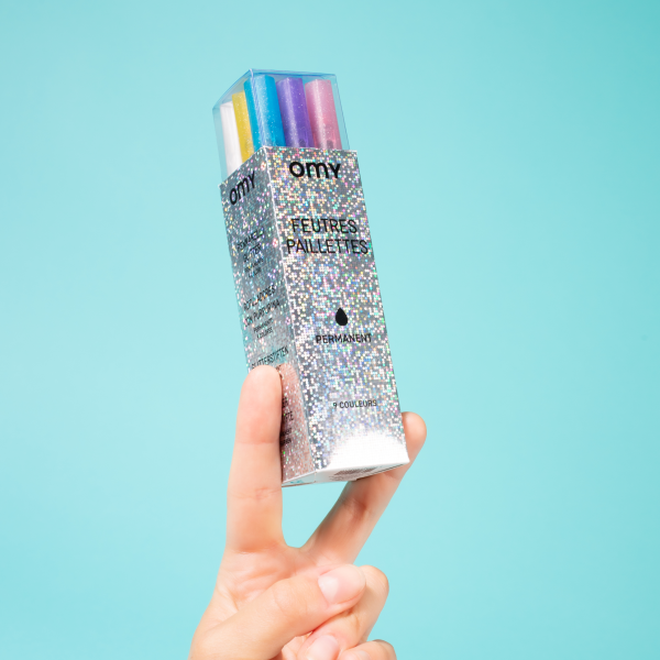 Glitter felt pens - kleurstiften - Afbeelding 2