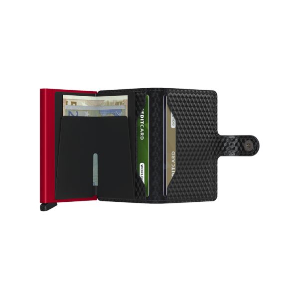 Miniwallet - portefeuille - cubic black/red - Afbeelding 3