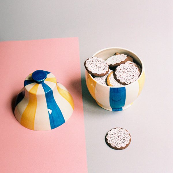 Sobremesa - voorraadpot - blue/yellow
