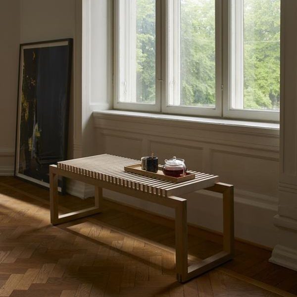 Cutter bench 120 - bank - oak - Afbeelding 2