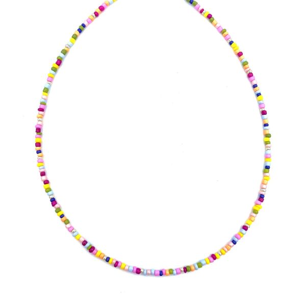 Mini rainbow choker - ketting