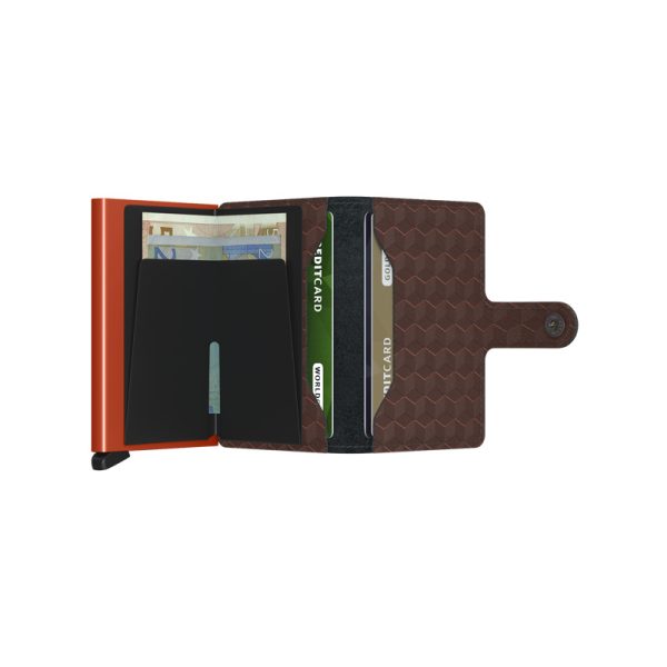 Miniwallet - portefeuille - optical brown/orange - Afbeelding 4