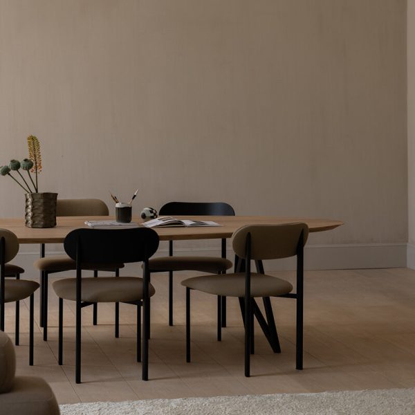Butterfly oval – tafel – oak - Afbeelding 2