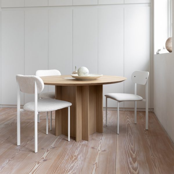 Column quadpod - tafel - oak - Afbeelding 2