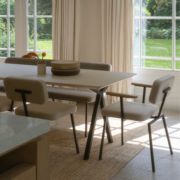 Slim x-type rectangular - tafel - oak - Afbeelding 12