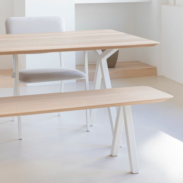 Slim x-type rectangular - tafel - oak - Afbeelding 6