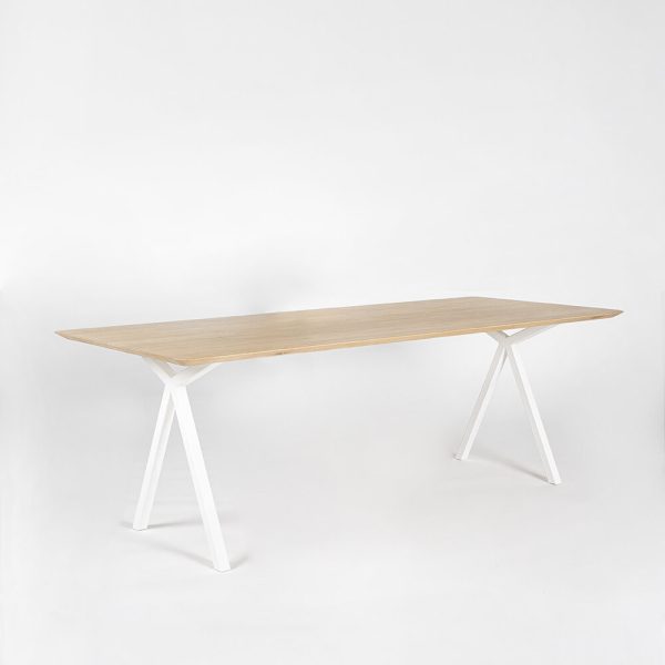 Slim x-type rectangular - tafel - oak - Afbeelding 7