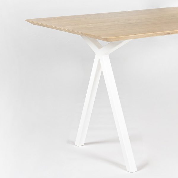 Slim x-type rectangular - tafel - oak - Afbeelding 8