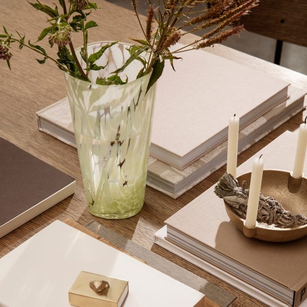 Casca vase - vaas - fog green