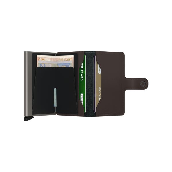 Miniwallet - portefeuille - matte truffle - Afbeelding 4