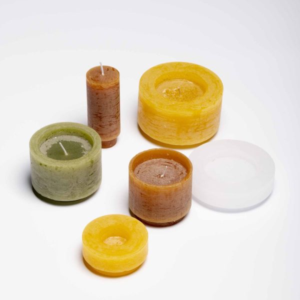 Stack 06 - kaars - yellow - Afbeelding 3