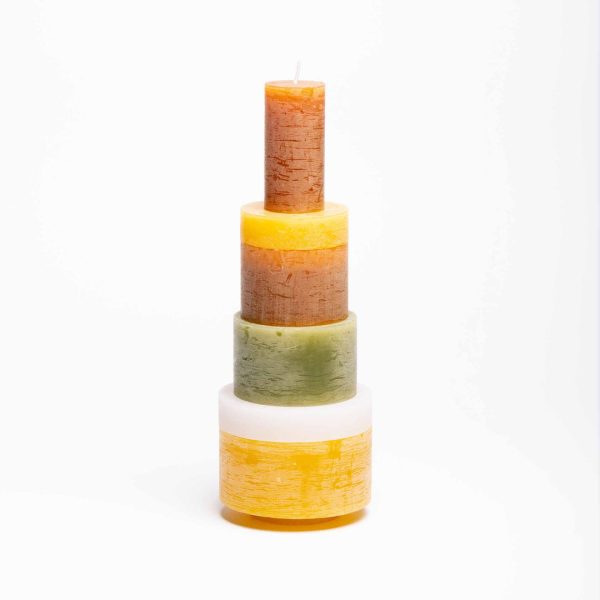Stack 06 - kaars - yellow - Afbeelding 4